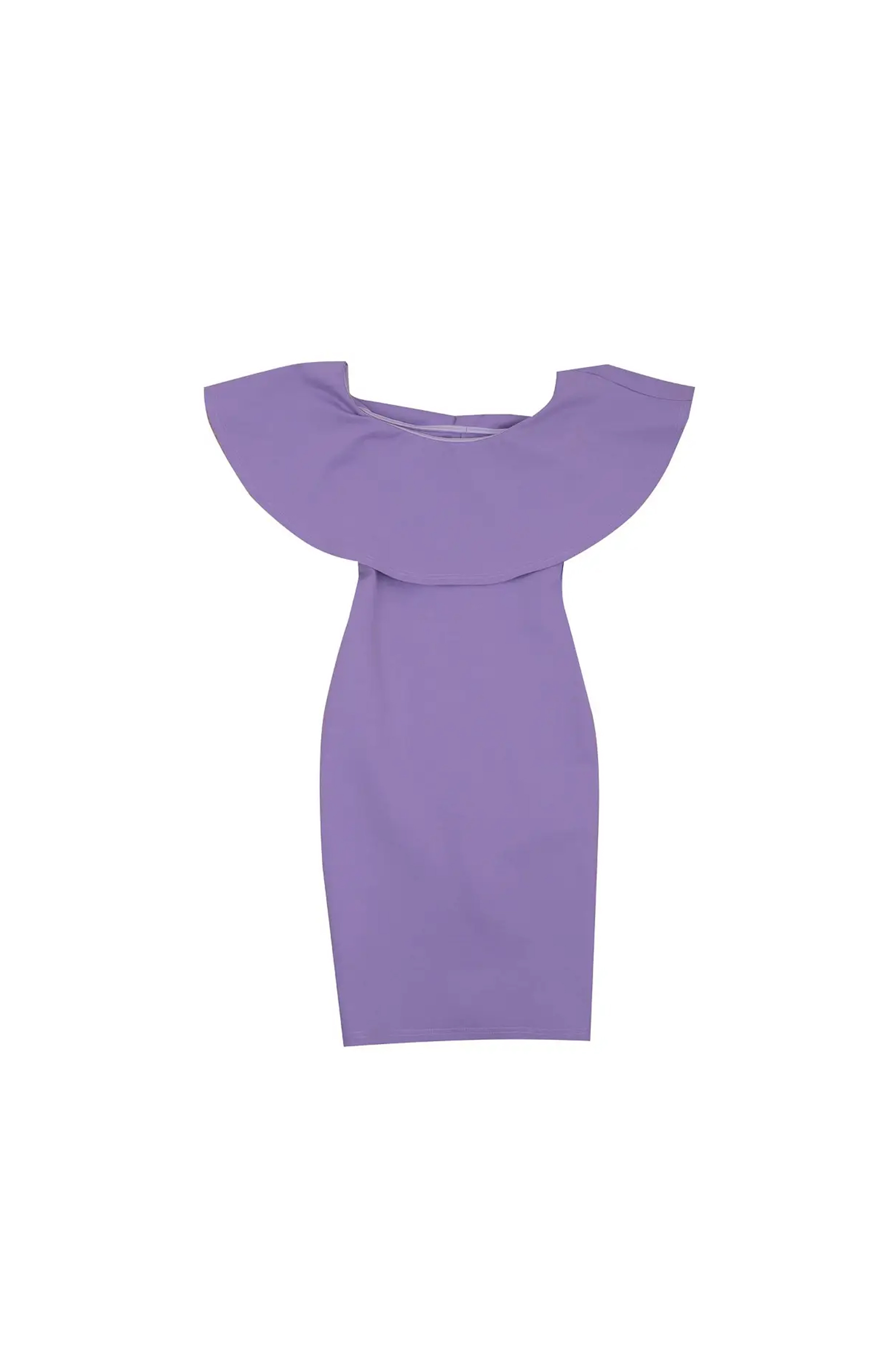 Purple Lilac Kiss & Tell Ruffle